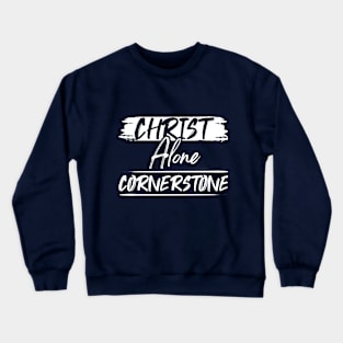 Christ Alone Cornertsone Crewneck Sweatshirt